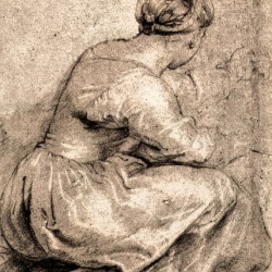 Sitting girl